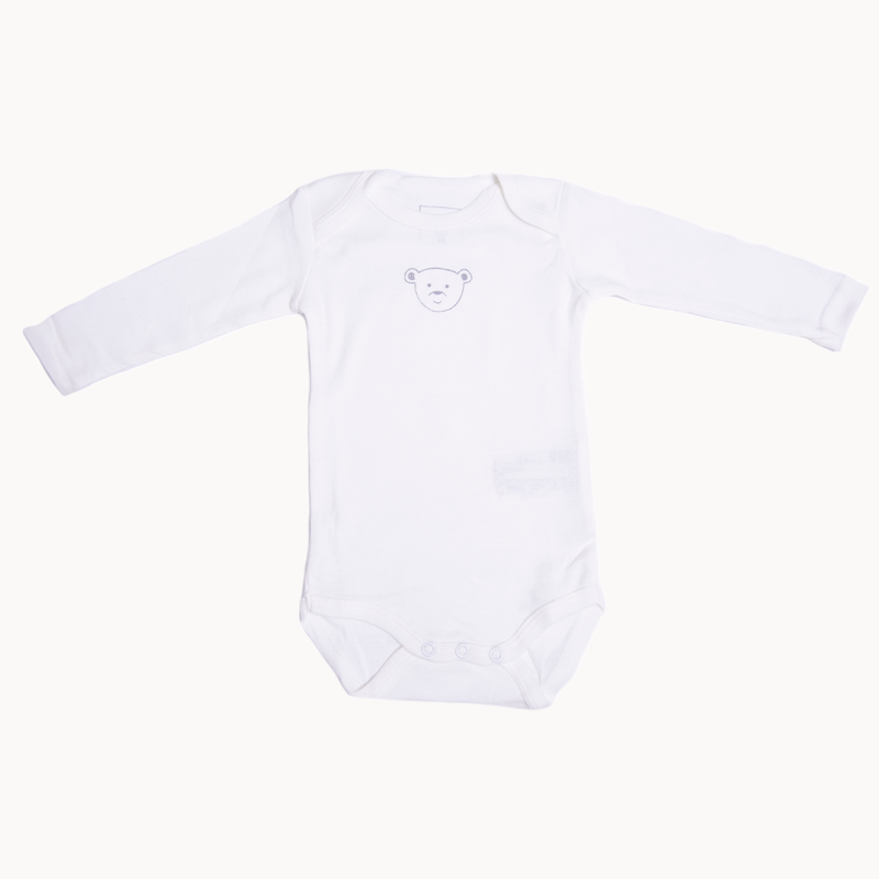 Name it Babybody langarm - weiss