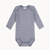 Sanetta Babybody langarm - blau/weiss