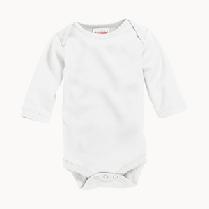 Schnizler Babybody langarm - weiss