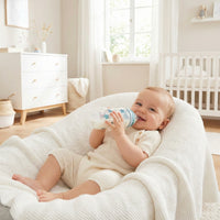 NUK Babyflasche - grün/blau/beige