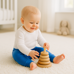 Schnizler Babyhose - blau