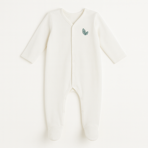 Sense Organics Babyschlafanzug - naturweiss