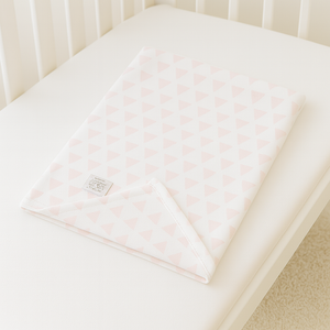 Julius Zöllner Babydecke - weiss/blau/rosa