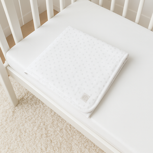 Julius Zöllner Babydecke - weiss/blau/rosa