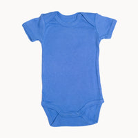 Name it Babybody kurzarm blau aus 100% Baumwolle – weicher Kurzarm-Body mit Schlupfausschnitt und Druckknöpfen im Schritt, Größe 56; hautfreundlich und ideal für die Erstausstattung.