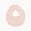 Pippi Babyhalstuch rosa, One Size, weiche Baumwoll-Mischung mit Druckknopf – praktischer Sabberschutz für Neugeborene & Babys, Babyerstausstattung.