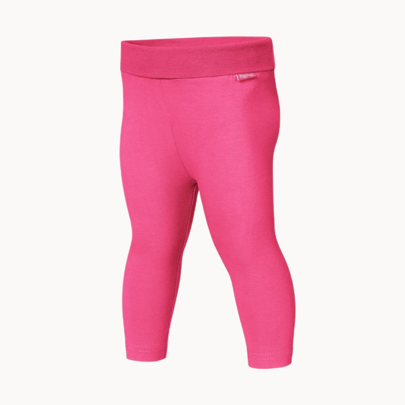 Playshoes Babyleggings in Pink, Größe 62–68, 95 % Baumwolle / 5 % Elasthan, Oeko-Tex Standard 100 – Produktfoto vor weißem Hintergrund.